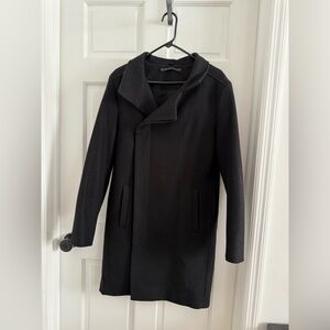 Allsaints Men’s Black Coat sz 38